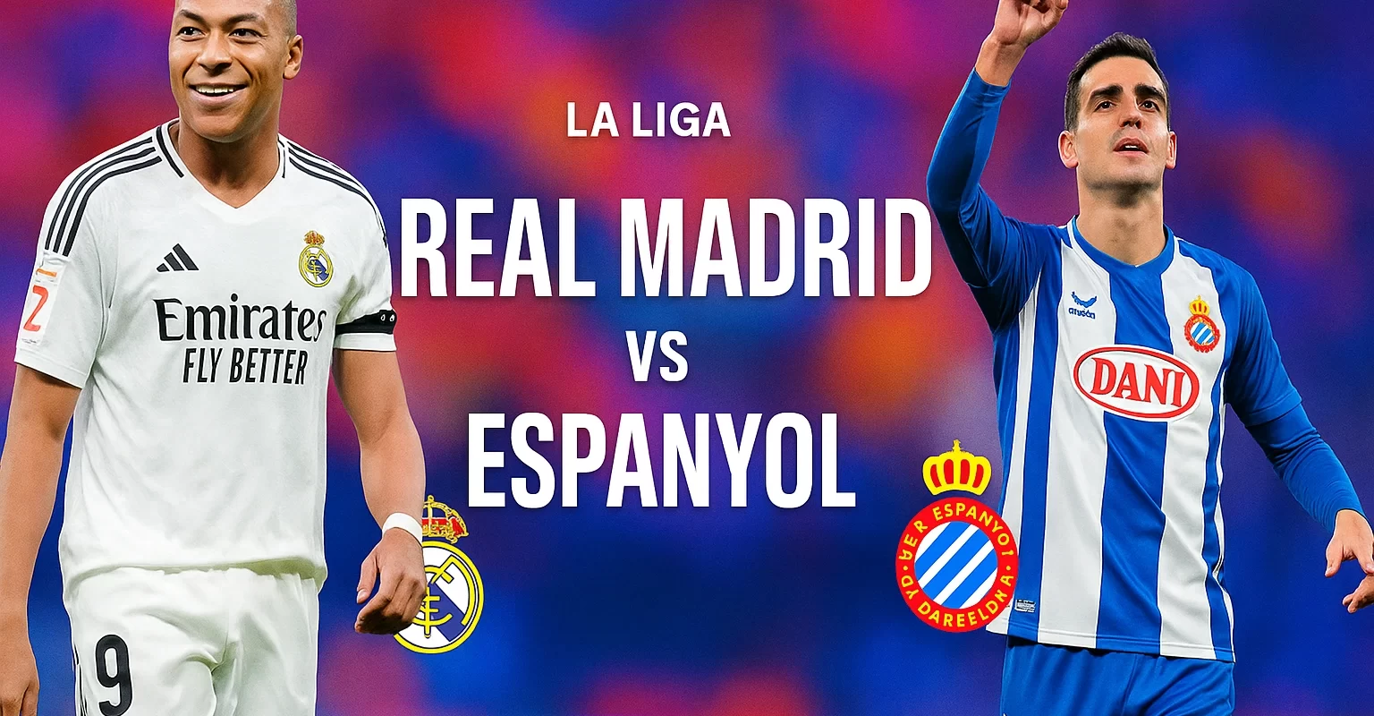 Pronostico Liga Real Madrid vs Espanyol | Quote, Statistiche e Analisi Pre-Partita